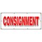 Signmission CONSIGNMENT BANNER SIGN secondhand brands clothes furniture store B-96 Consignment - alternate 1